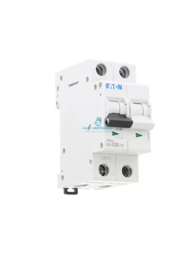 Eaton Faz6-c25/1n disjoncteur 6ka 1p+nc 25a