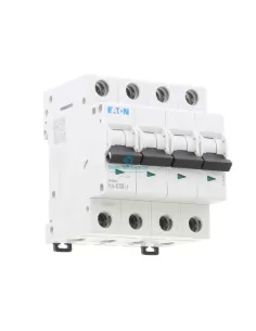 Disjoncteur Eaton Faz6-c10/4 6ka 4p c 10a