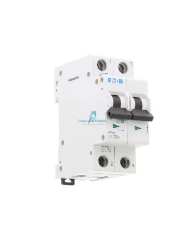 Disjoncteur Eaton 278760 Faz-c16/2 10 kA 2P C 16 A