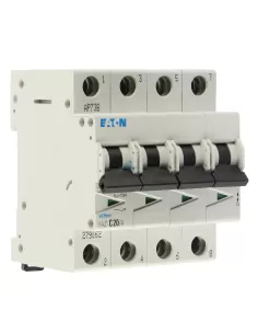Disjoncteur Eaton 279062 Faz-c20/4 10 kA 4 pôles C 20 A