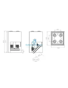 Otylight 3T03.530.02 Plafón tim 03 - g53 - (75w) negro 2