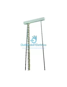 Suspension simple latérale Columbia 36001 blanche