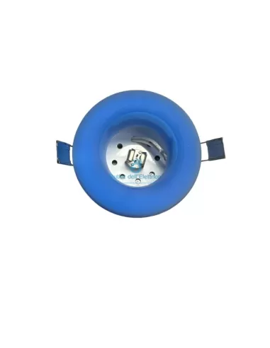 Relco 24075 Es.kristall satiniertes blaues Glas 50w g5,3 s/l-s/t ip20