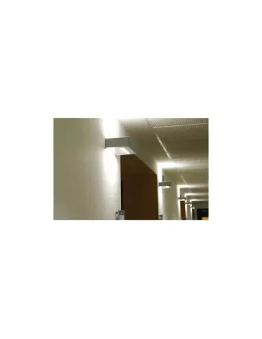 Castaldi D54/F18-AL Wall light erad/c 18w 2g11 al