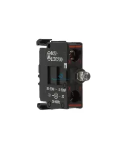 Eaton M22-cled-r led 18-30vac/dc red front mount 2