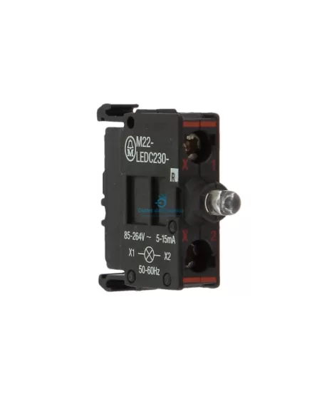 Eaton M22-cled-r LED rouge 18-30 Vca/cc à montage frontal