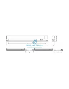 Ledvance MINI5ECO28840 72814-40 mini5 eco840 peso 28w fs1 2