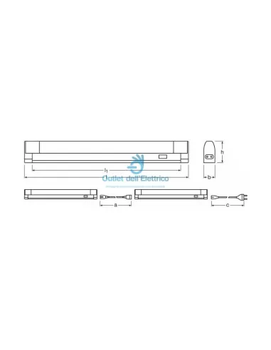 Ledvance MINI5ECO28840 72814-40 mini5 eco840 peso 28w fs1
