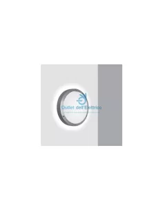 Iguzzini 3.B831.015.0 Iface ceiling lamp with halo d 280 1x20w tc-tse/1x60w