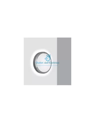 Iguzzini 3.B831.015.0 Iface Deckenleuchte mit Halo d 280 1x20w tc-tse/1x60w