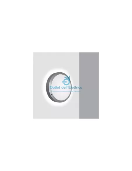 Iguzzini 3.B831.015.0 Iface ceiling lamp with halo d 280 1x20w tc-tse/1x60w