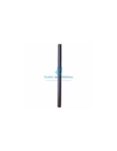 Niba Illuminazione 6904 Schwarzer rechteckiger Mast H.1,00