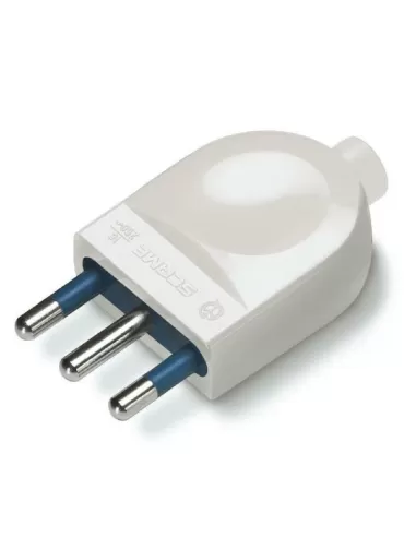 Scame parre 106.3003 Blueline plug 2p+t 16a blanc