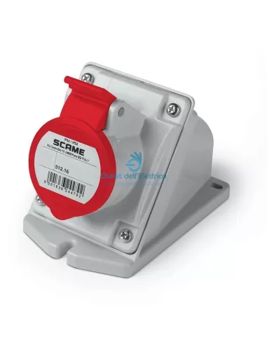 Scame Parre 512.1656 Prise par.c/inc.3p+t 16a ip44 6h