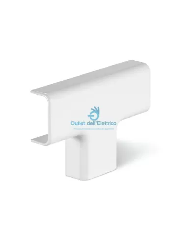 Raccord en T Scame Parre 876.GT4020 40x20 blanc