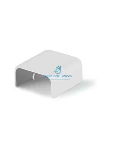 Scame Parre 876.TT3015 Tapa final 30x15 blanco