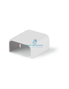 Scame Parre 876.TT4020 Tapa final 40x20 blanco