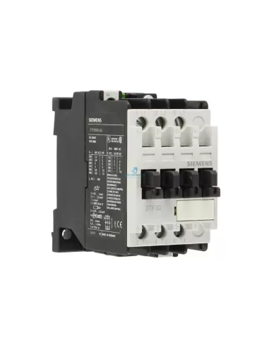 Contactor Siemens 3TF30000AC2 4kw 24vca