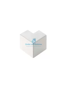 Canaux électriques ECAE3010B Coin extérieur pour mini-canal dim. 30x10 blanc