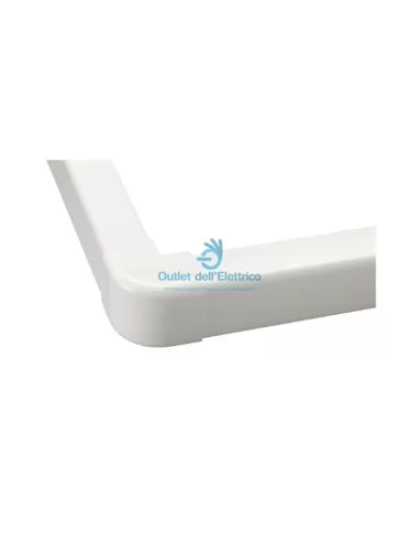 Caniveaux électriques EC92010060 Coin extérieur pour caniveau cond. faible. 100x60