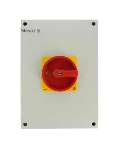 Sectionneur Eaton P3-100/i5/svb 3x100a en cas d'arrêt d'urgence