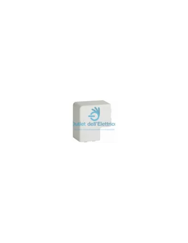 Elektrische Kanäle ECAP6060B Flachwinkel für Kanalabm. 60x60 weiß