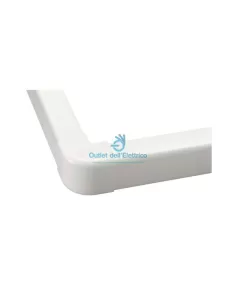 Elektrische Kanäle EC9206040 Außenecke für Kanal schwach. 60x40