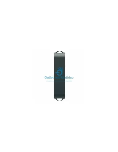 Gewiss GW12197 Tapa agujero 1/2m negro
