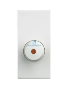 Bticno 687322 White Vela dimmer knob 100-500w