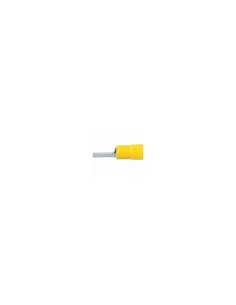 Cembre GF-PP12 Cosse de câble à embout plat jaune p 13,3x4 2