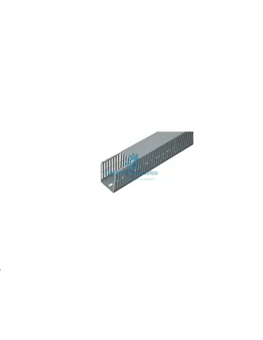 Electric channels ECA12080 Slotted channel with slats 8/12/8 dim.120x80