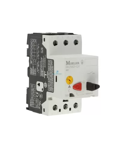 Interrupteur de protection à bouton-poussoir Eaton Pkzm01-0.4 0,4 A