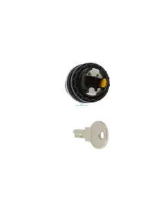Eaton M22-ws sélecteur à clé 2 positions plat ms1 impulsion 2