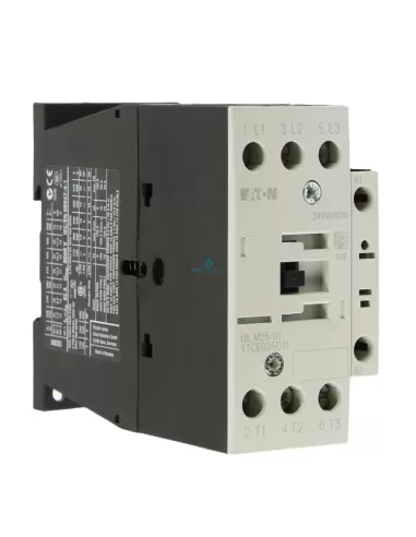 Eaton Dilm25-01 (24v 50/60hz) contattore potenza 11kw 1nc