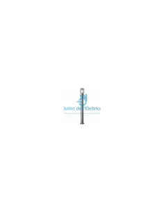 Philips 16169/47/10 Essex extérieur chromé 15w e27 230v ip44 h 79cm