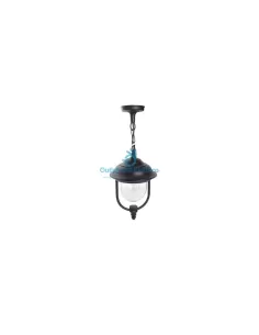 Poliplast 400508 Lanterne dôme + chaîne e27 100w michela
