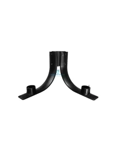 Duralamp AR2530/2 Brazo doble para poste de luz negro