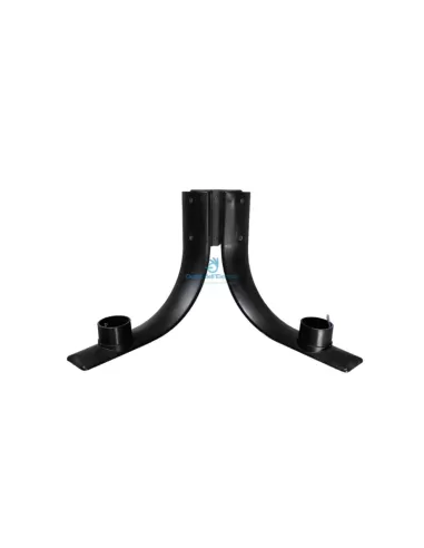Duralamp AR2530/2 Braccio doppio per palo luce nero