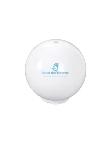 Sphère acrylique IGuzzini 3.1925.001.0 avec base blanche d40