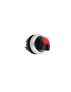 Selector de palanca iluminado rojo Eaton M22-wlk-r con 2 posiciones de pulso