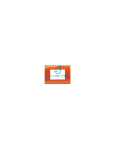 Legrand 685691 Vela cuadrada-reflejos naranja brillante 3 módulos