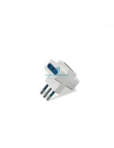 Scame Parre 146.550/3 Blueline 3/bival. adaptateur 2p+t 16a