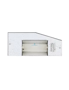 Panzeri TAP/A59 grifo aplique de pared cromo 120w r7s 78mm 2