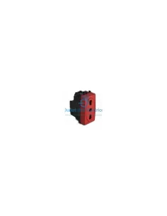 Master 31159R Modussteckdose 2p+t 10/16a Bypass rot