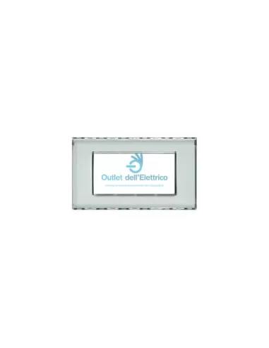 Bticino N4804KR 4p light crystal plate
