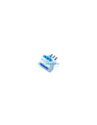Poliplast 300617B Adaptateur triple 10a