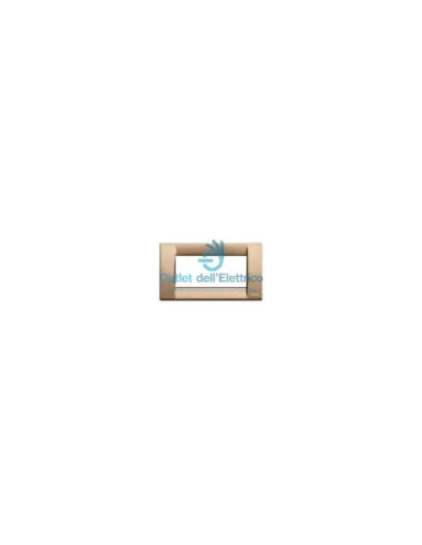 Vimar 16734.22 Placca Idea 4 Moduli Bronzo