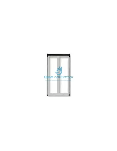 Vimar 9223 Marco C/ Prot.6M.2X3 Gris Claro