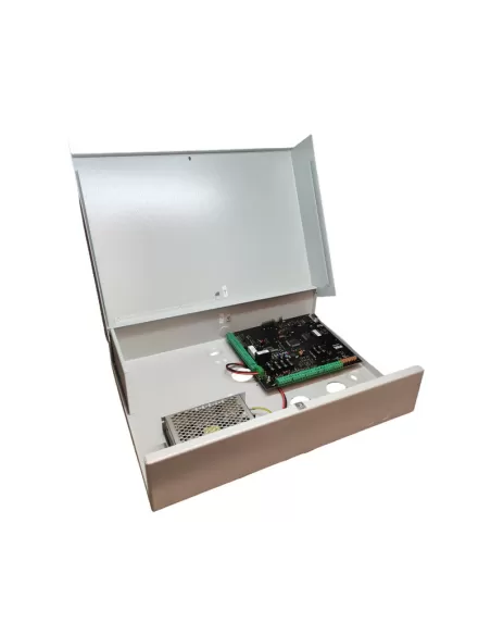 Panneau de commande numérique Urmet 1063//022, 8//184 entrées, 11//143 sorties, alimentation 2,5 A, entièrement programmable par