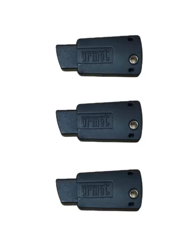 Urmet 1063//334a kit de llaves de alta seguridad (introductor de 3 llaves adaptadoras)